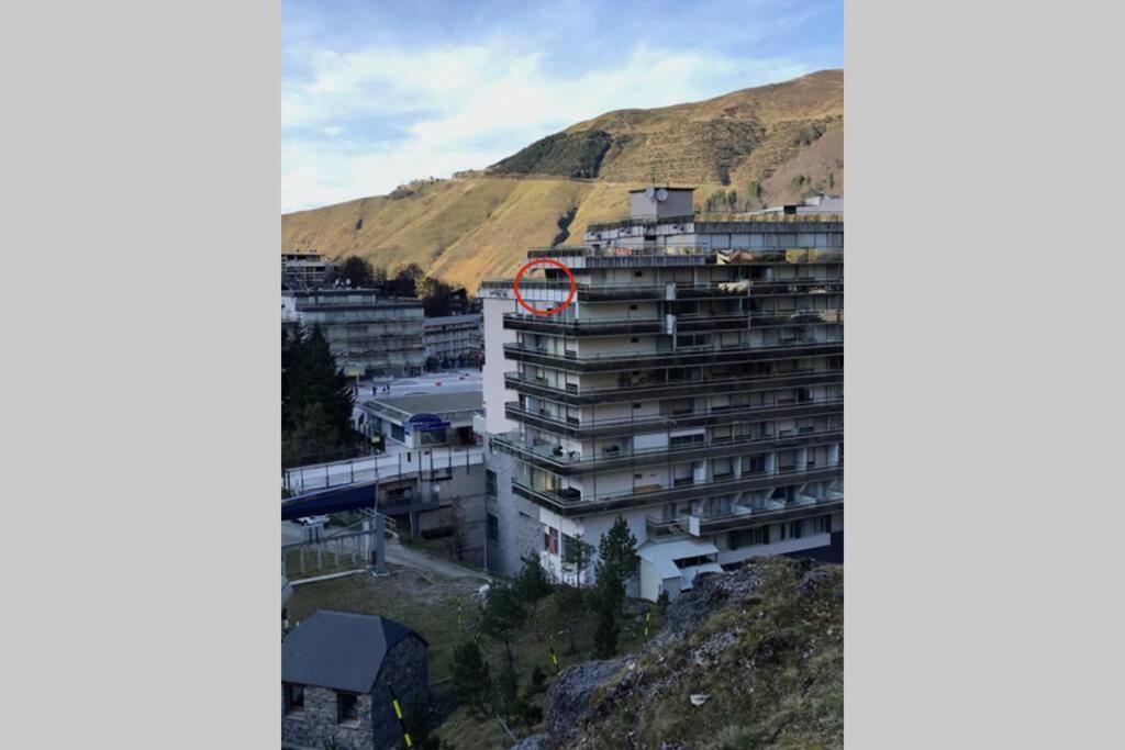 Le Skidoux 2*, Au Pied Des Pistes, Vue Montagne Gourette Luaran gambar